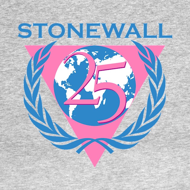 Stonewall 25 Vintage Retro NYC New York Gay LGBT by WearingPride